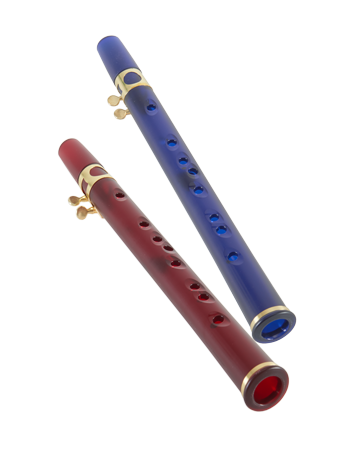 Coloured standard plastic version Pocket Sax